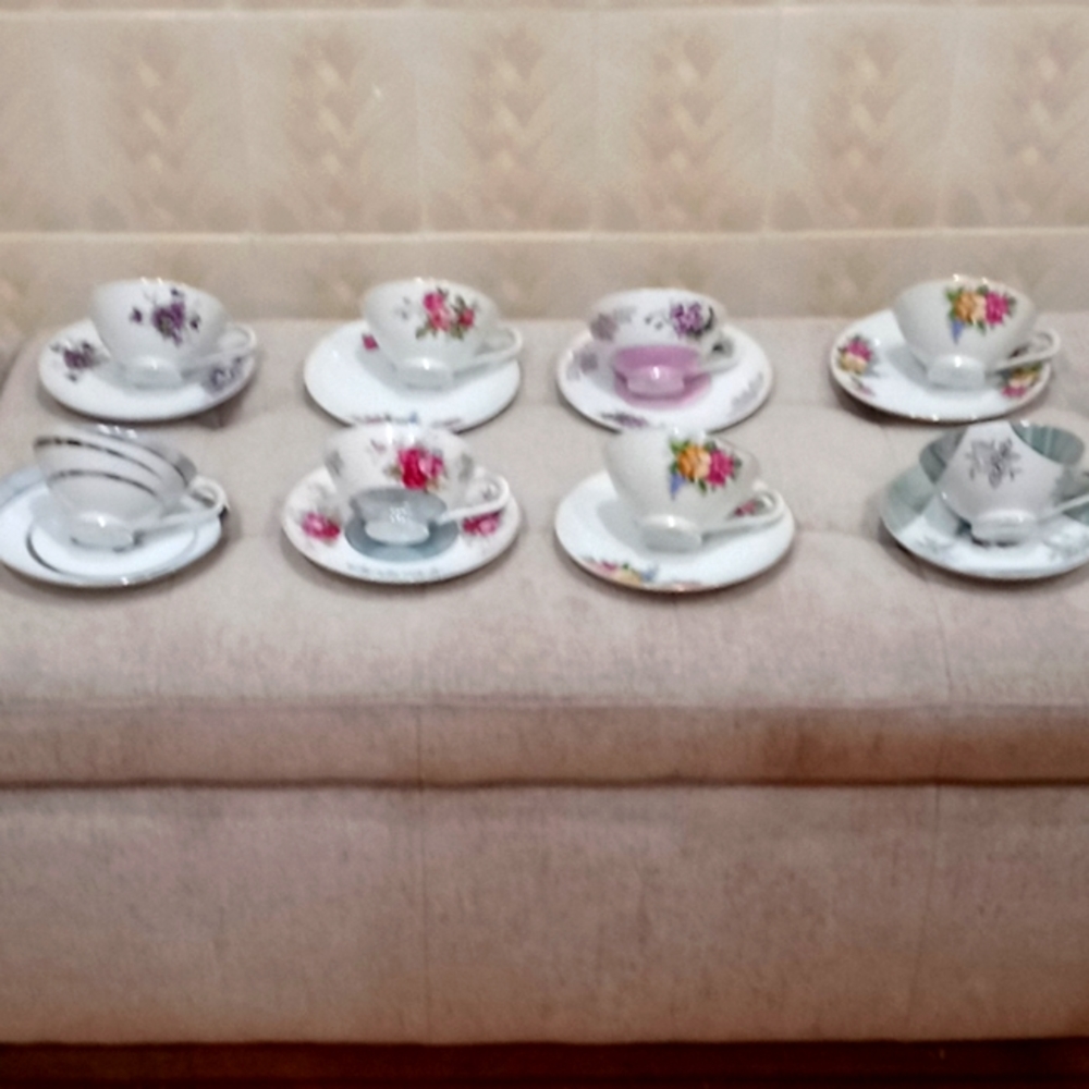 Vintage Tea cups saucers made in Japan